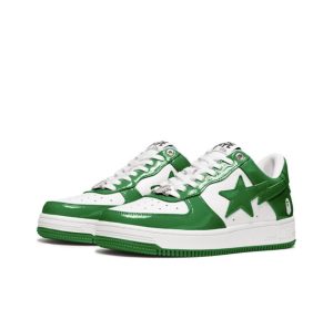 Bapesta A BATHING APE STA Low White green