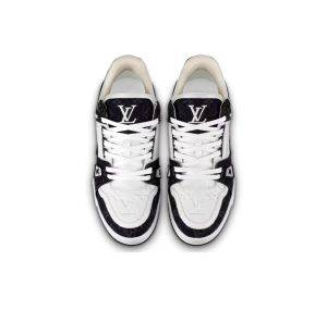 Louis Vuitton LV Trainer White Black