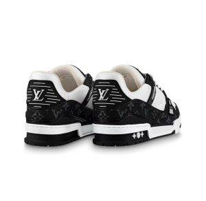 Louis Vuitton LV Trainer White Black