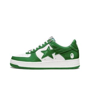 Bapesta A BATHING APE STA Low White green