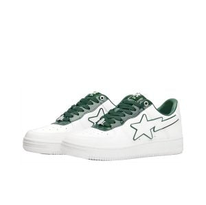 Bapesta A BATHING APE STA White green